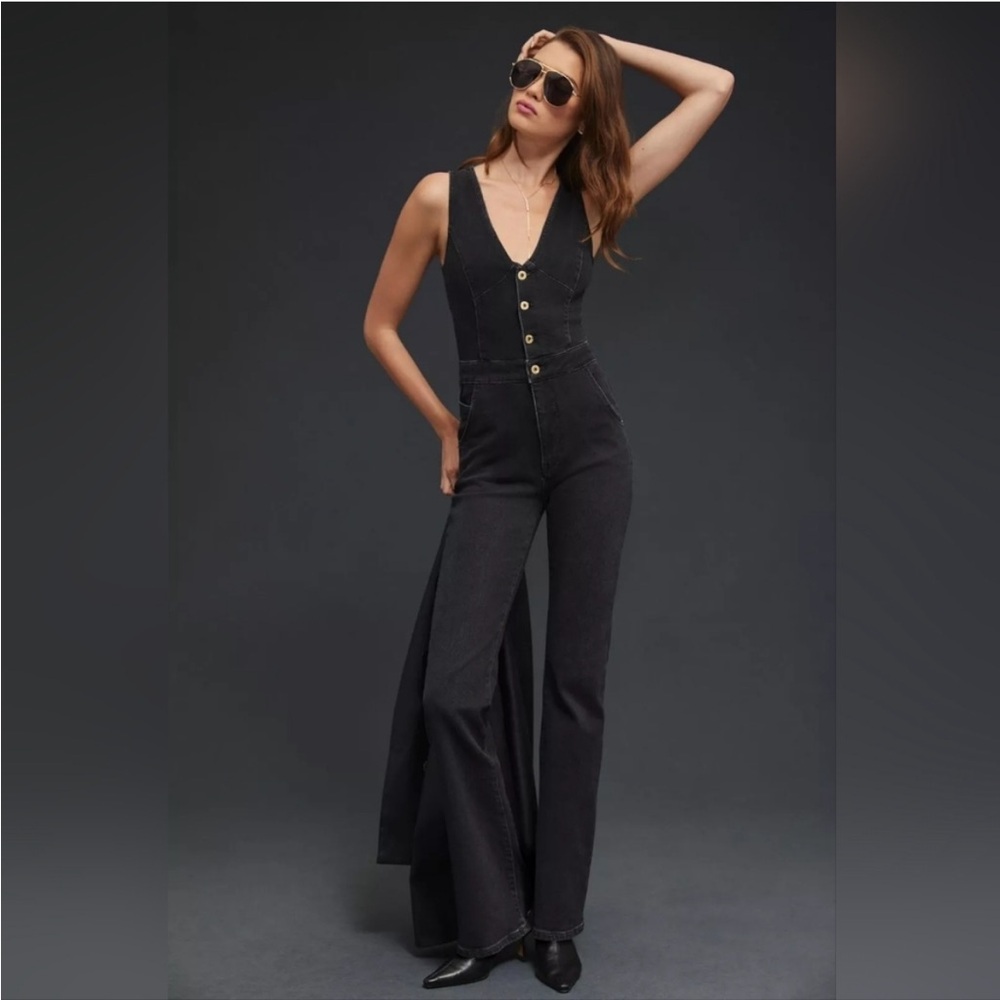 NWT Anthropologie Pilcro Denim Jumpsuit